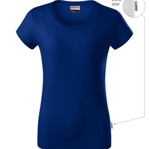 Resist R02 - Tricou pentru damă albastru regal 05 (brand label)