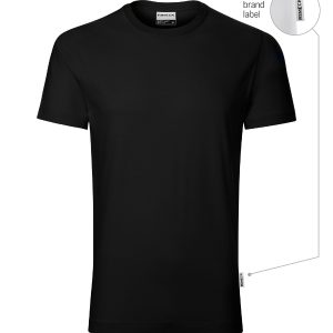 Resist heavy R03 - Tricou pentru bărbaţi negru 01 (brand label)