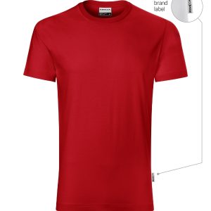 Resist heavy R03 - Tricou pentru bărbaţi roşu 07 (brand label)