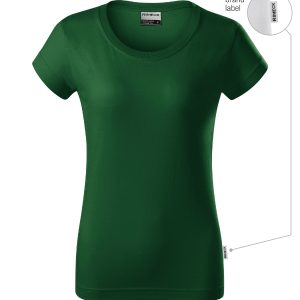Resist heavy R04 - Tricou pentru damă verde sticlă 06 (brand label)