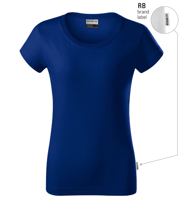 Resist heavy R04 - Tricou pentru damă albastru regal 05 (brand label)