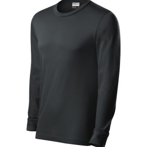 Resist LS R05 - Tricou unisex ebony gray