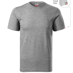 Recall R07 - Tricou unisex gri închis 12 (brand label)