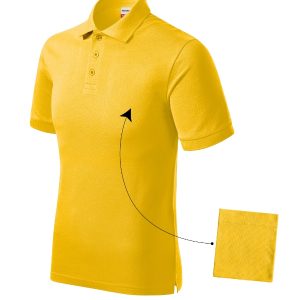 Resist Heavy Polo R20 - Tricou polo pentru bărbaţi galben