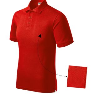 Resist Heavy Polo R20 - Tricou polo pentru bărbaţi roşu
