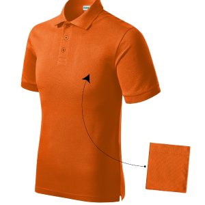 Resist Heavy Polo R20 - Tricou polo pentru bărbaţi portocaliu