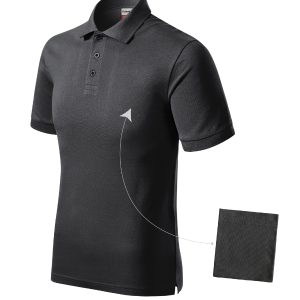 Resist Heavy Polo R20 - Tricou polo pentru bărbaţi ebony gray