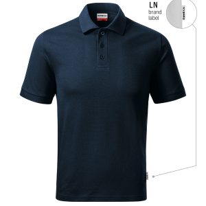 Resist Heavy Polo R20 - Tricou polo pentru bărbaţi albastru marin 02 (brand label)