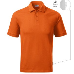 Resist Heavy Polo R20 - Tricou polo pentru bărbaţi portocaliu 11 (brand label)