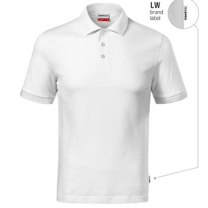 Resist Heavy Polo R20 - Tricou polo pentru bărbaţi alb 00 (brand label)