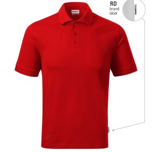 Resist Heavy Polo R20 - Tricou polo pentru bărbaţi roşu 07 (brand label)
