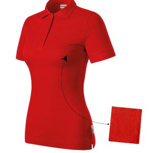 Resist Heavy Polo R21 - Tricou polo pentru damă roşu
