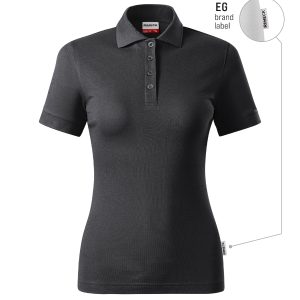 Resist Heavy Polo R21 - Tricou polo pentru damă ebony gray 94 (brand label)