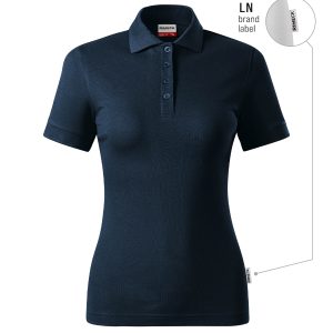 Resist Heavy Polo R21 - Tricou polo pentru damă albastru marin 02 (brand label)