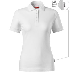 Resist Heavy Polo R21 - Tricou polo pentru damă alb 00 (brand label)