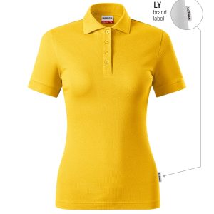 Resist Heavy Polo R21 - Tricou polo pentru damă galben 04 (brand label)