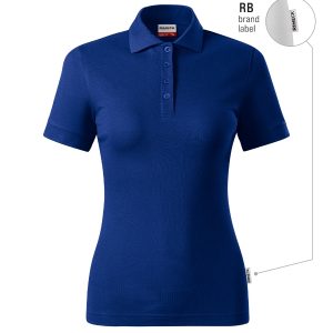 Resist Heavy Polo R21 - Tricou polo pentru damă albastru regal 05 (brand label)