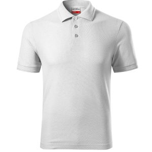 Reserve R22 - Tricou polo pentru bărbaţi alb