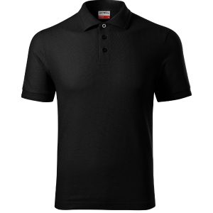 Reserve R22 - Tricou polo pentru bărbaţi negru