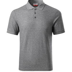 Reserve R22 - Tricou polo pentru bărbaţi gri închis