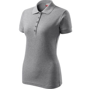 Reserve R23 - Tricou polo pentru damă gri închis
