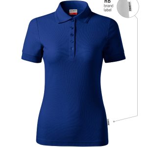 Reserve R23 - Tricou polo pentru damă albastru regal 05 (brand label)