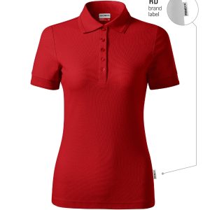 Reserve R23 - Tricou polo pentru damă roşu 07 (brand label)