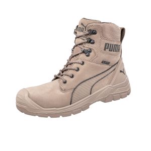 Conquest STONE HIGH S15 - Bocanci pentru bărbaţi maro deschis