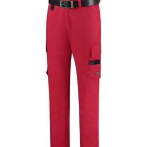 Work Pants Twill T64 - Pantaloni de lucru unisex roşu