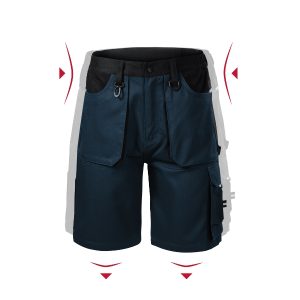 Woody W05 - Pantaloni scurți de muncă pentru bărbaţi albastru marin