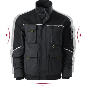 Ranger W53 - Jachetă de lucru pentru bărbaţi ebony gray