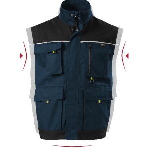 Ranger W54 - Vestă de lucru pentru bărbaţi albastru marin