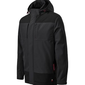 Vertex W55 - Jachetă softshell de iarnă pentru bărbaţi ebony gray