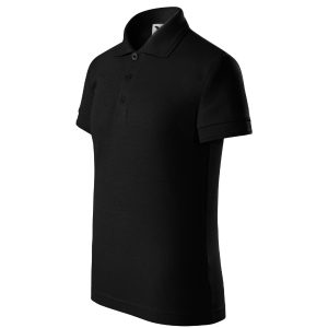 Pique Polo X22 - Tricou polo pentru copii negru