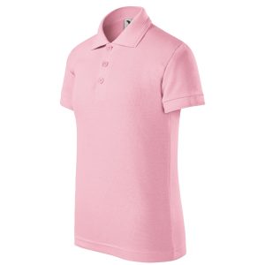Pique Polo X22 - Tricou polo pentru copii roz
