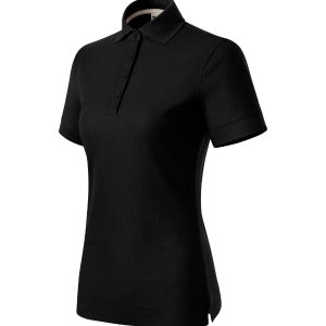 Prime (GOTS) X35 - Tricou polo pentru damă negru