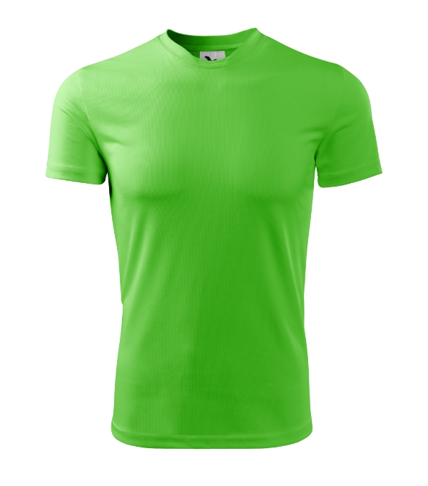 Fantasy 124 - Tricou pentru bărbaţi verde măr - imagine 2