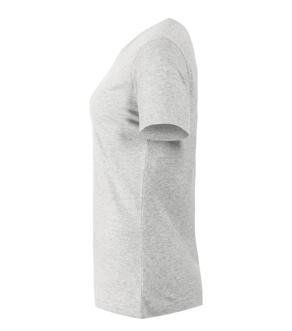 Basic 134 - Tricou pentru damă gri deschis - imagine 3