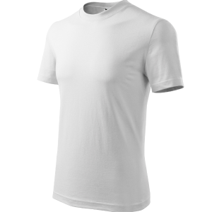 Classic 1E1 - Tricou unisex alb