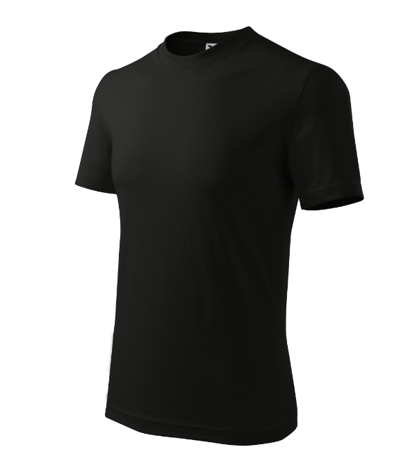 Classic 1E1 - Tricou unisex negru