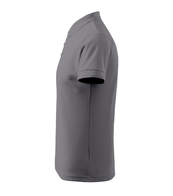 Pique Polo 203 - Tricou polo pentru bărbaţi gri metalic - imagine 3