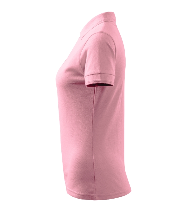 Pique Polo 210 - Tricou polo pentru damă roz - imagine 3