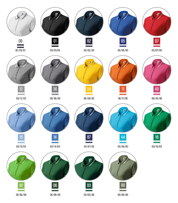 Urban 220 - Tricou polo pentru damă albastru deschis - imagine 5